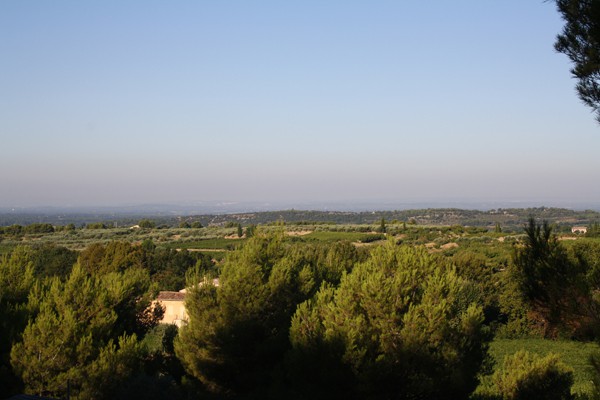 Across the Vaucluse towrds Avignon